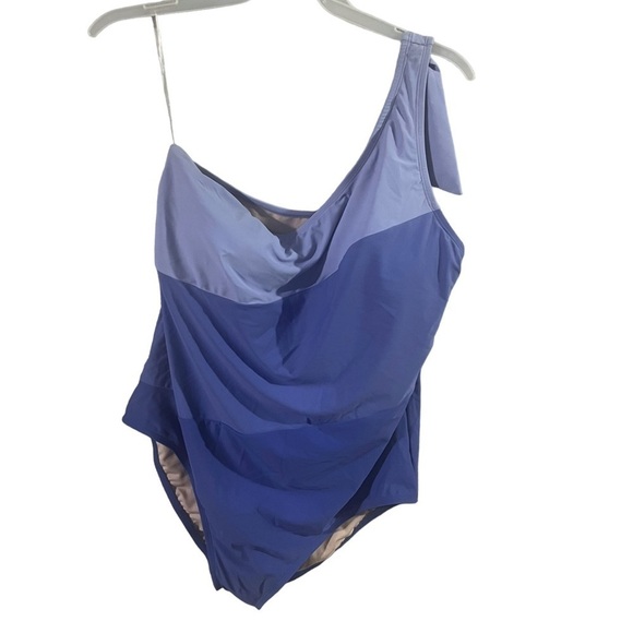 NWT Aqua couture one shoulder swimsuit Size 2X - Picture 3 of 5